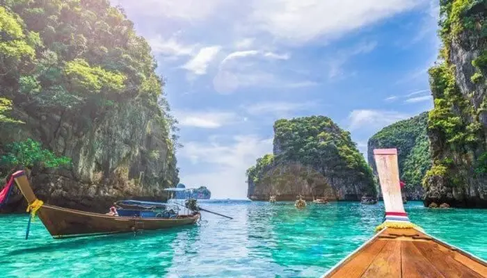 Phi Phi Islands in Thailand, 