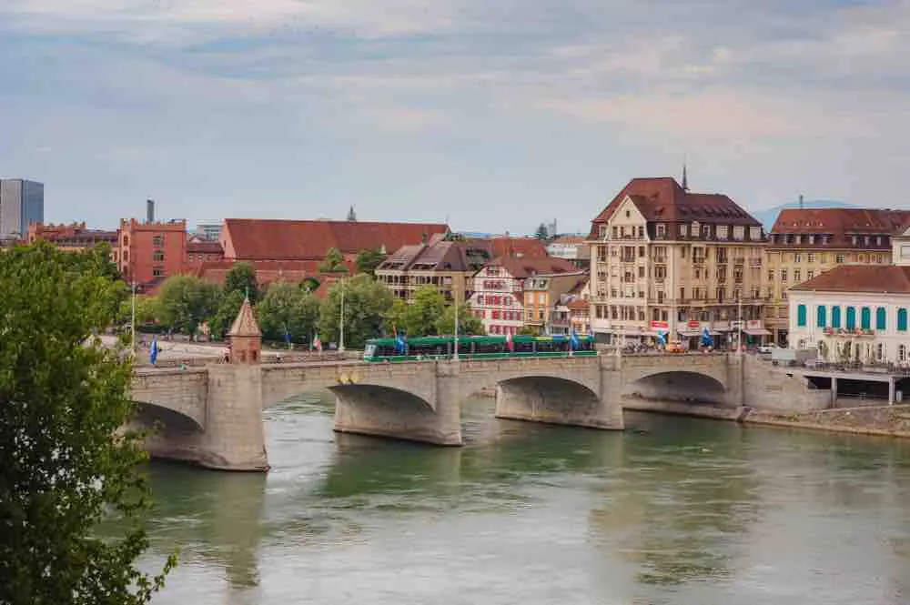 The city centre of Basel