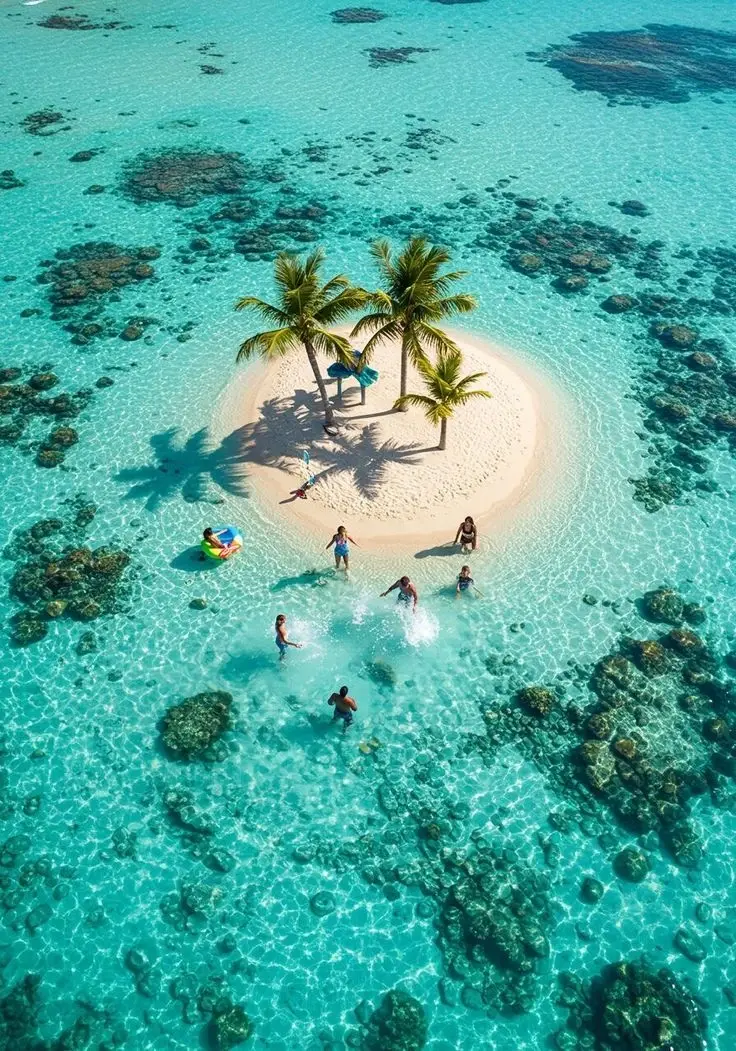 tropical island