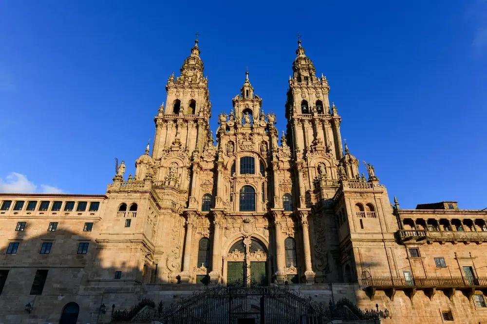 Cathedral of Santiago de Compostela, Spain.