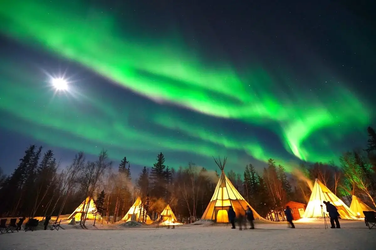 the spectacular aurora borealis (Northern Lights)