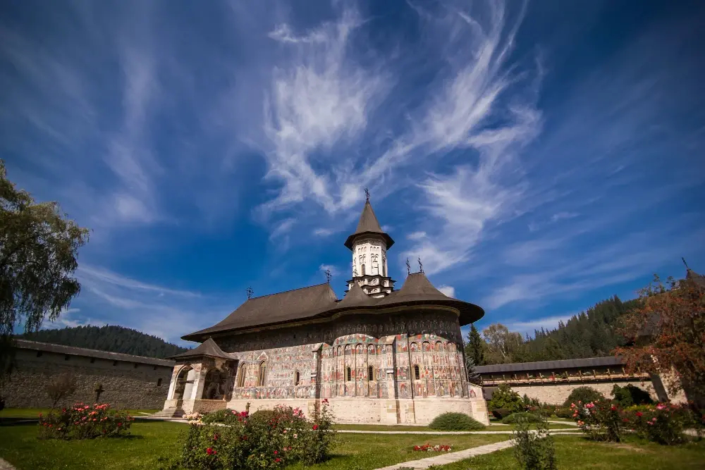 SuceviÈ›a Monastery. 