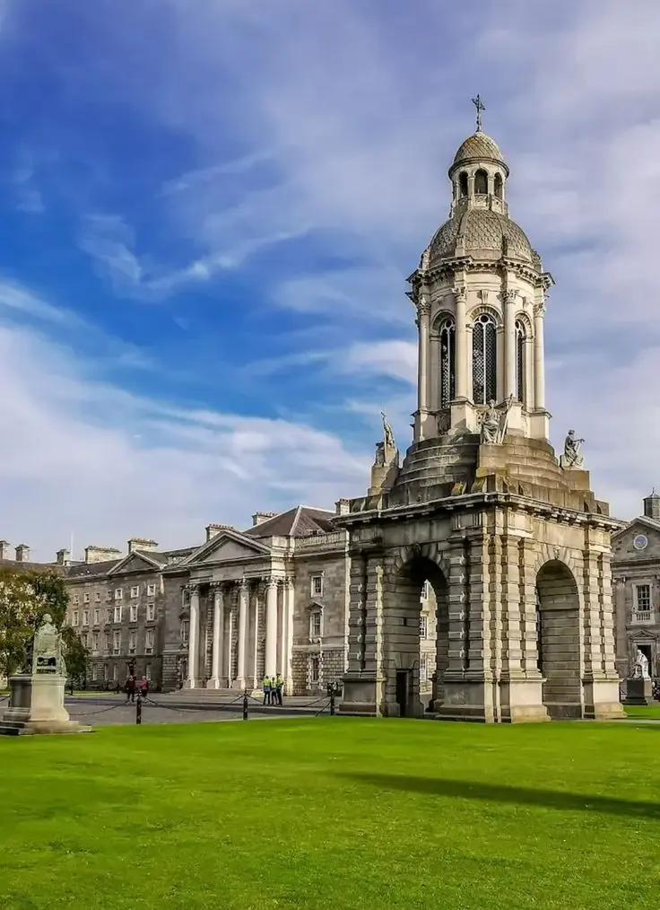 Trinity College Dublin, Ireland's oldest university. 
