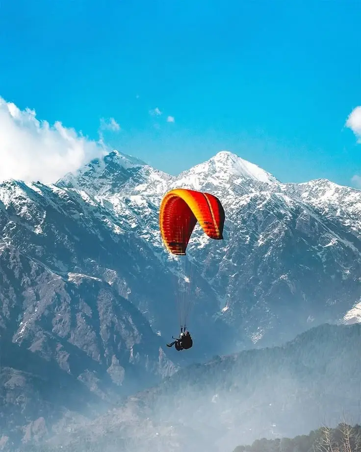 paragliding, Solang Valley
