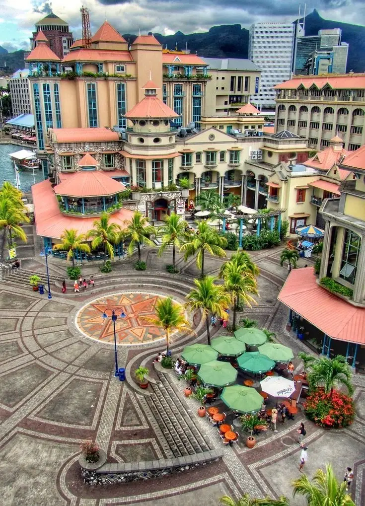 Caudan Waterfront in Port Louis,