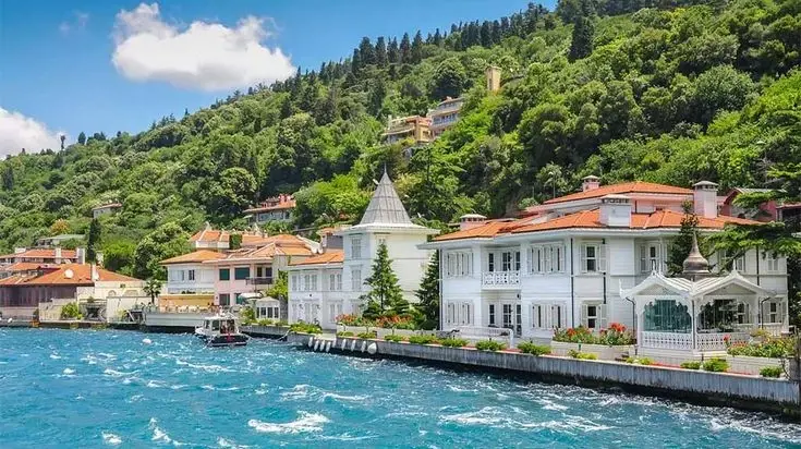  Princes' Islands or along the Bosphorus Strait near Istanbul, Turkey. 