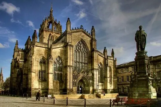 t Giles' Cathedral, also known as the High Kirk of Edinburgh