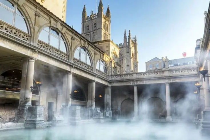  the Roman Baths in Bath and Stonehenge