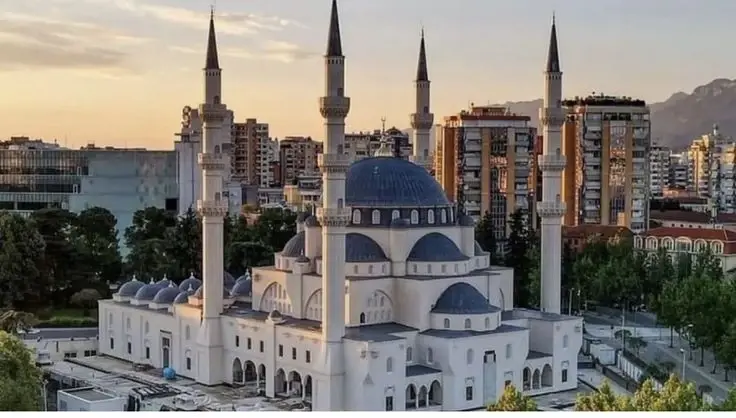 Great Mosque of Tirana, also known as the Namazga