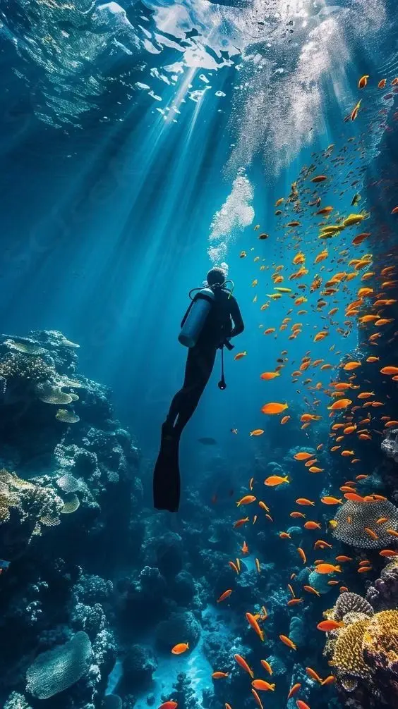 Underwater Scuba Dive