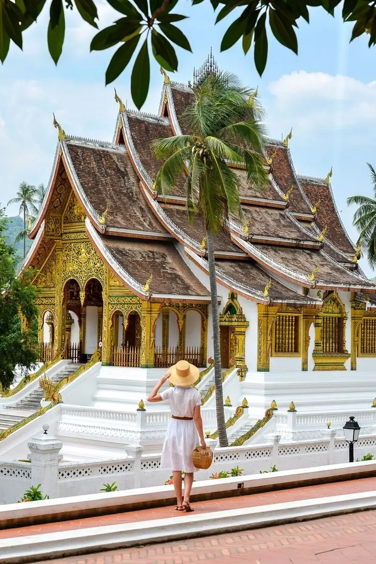  Haw Pha Bang (Royal Palace Chapel) in Luang Prabang, Laos. 