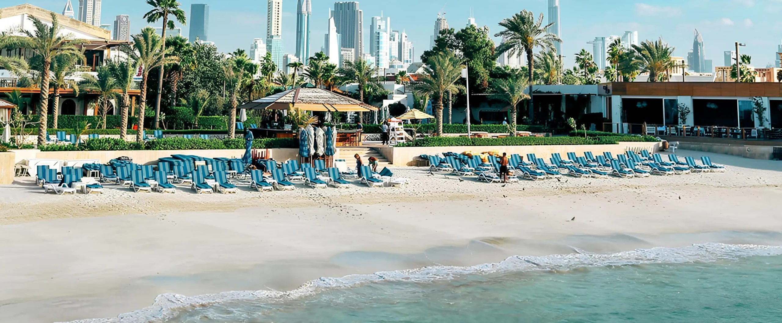 Marina is a modern beach resort in Dubai